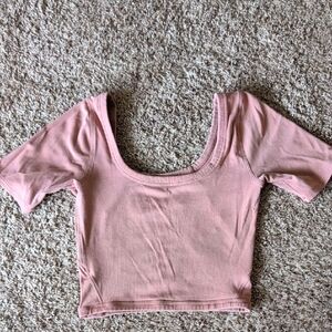lululemon athletica Align Dusty Pink Crop Top